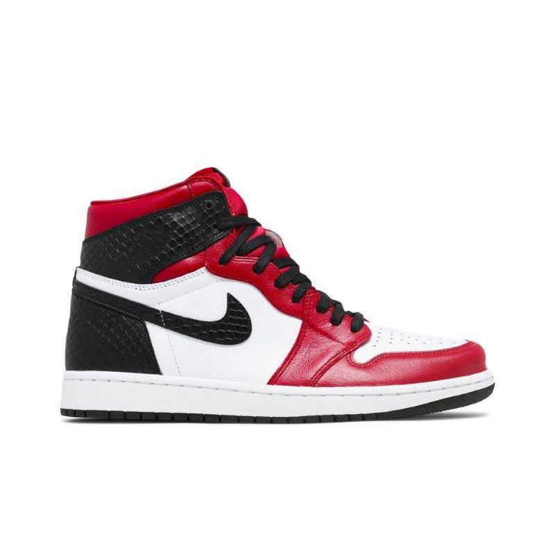 Dámské Boty Air Jordan 1 Retro Vysoké A Červené Bílé Černé