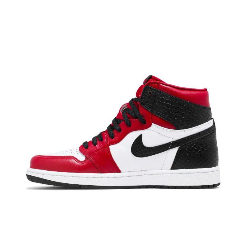 Dámské Boty Air Jordan 1 Retro Vysoké A Červené Bílé Černé