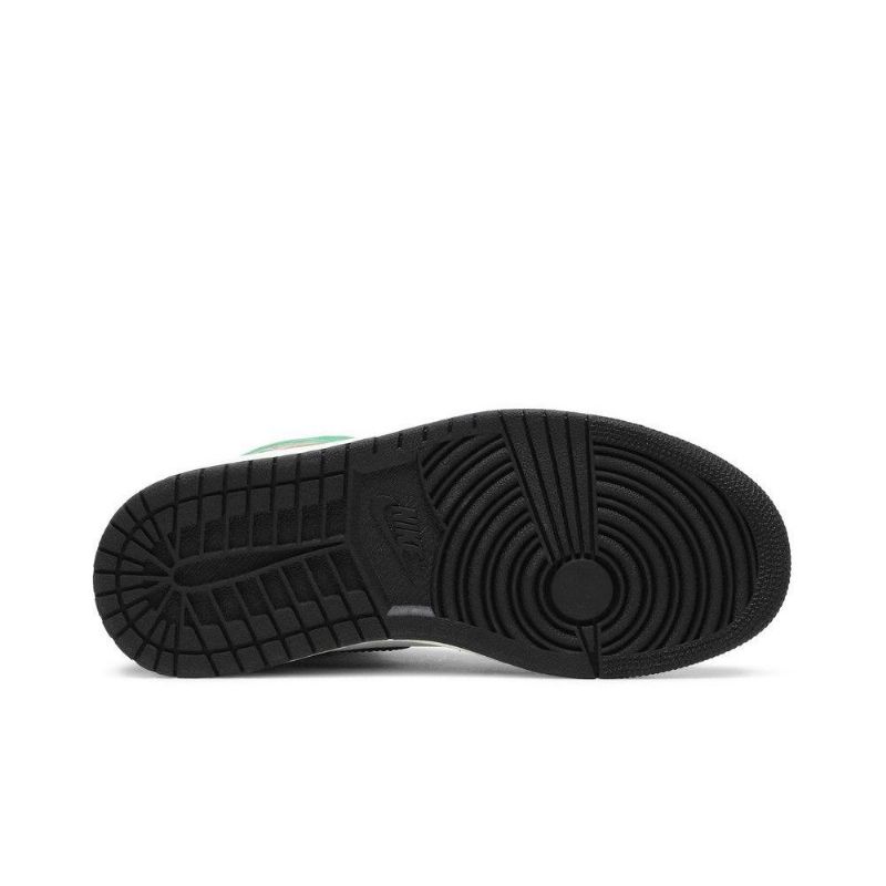 Dámské Boty Air Jordan 1 Retro Vysoké A Zelené Bílé Černé