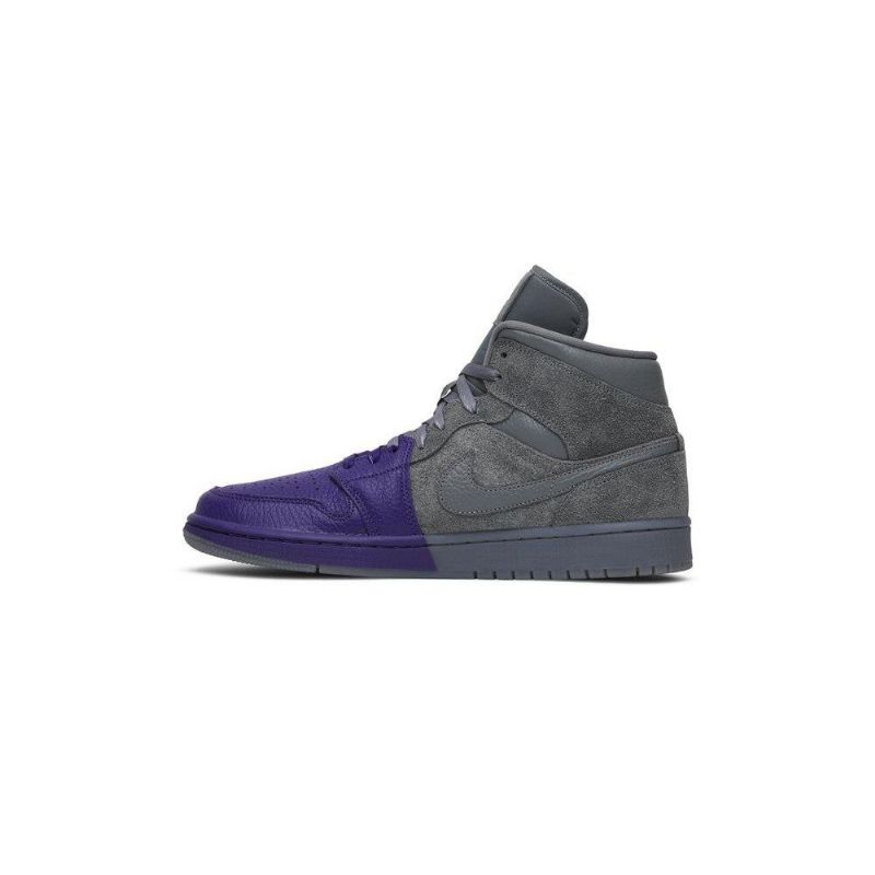 Dámské Boty Air Jordan 1 Sheila Rashid Mid Nachový Šedá