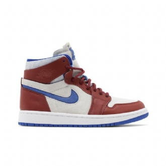 Dámské Boty Air Jordan 1 Zoom Comfort Bílý Bordeaux Modrý