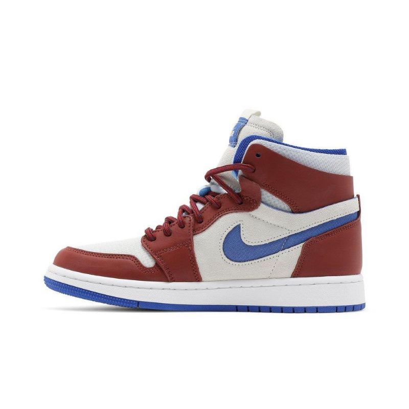Dámské Boty Air Jordan 1 Zoom Comfort Bílý Bordeaux Modrý