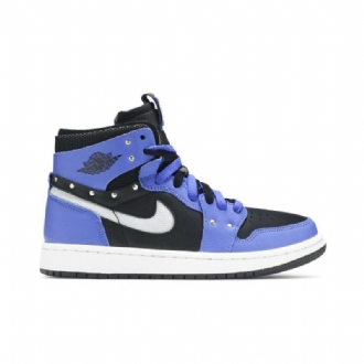 Dámské Boty Air Jordan 1 Zoom Comfort Se Modrá Černá Bílá