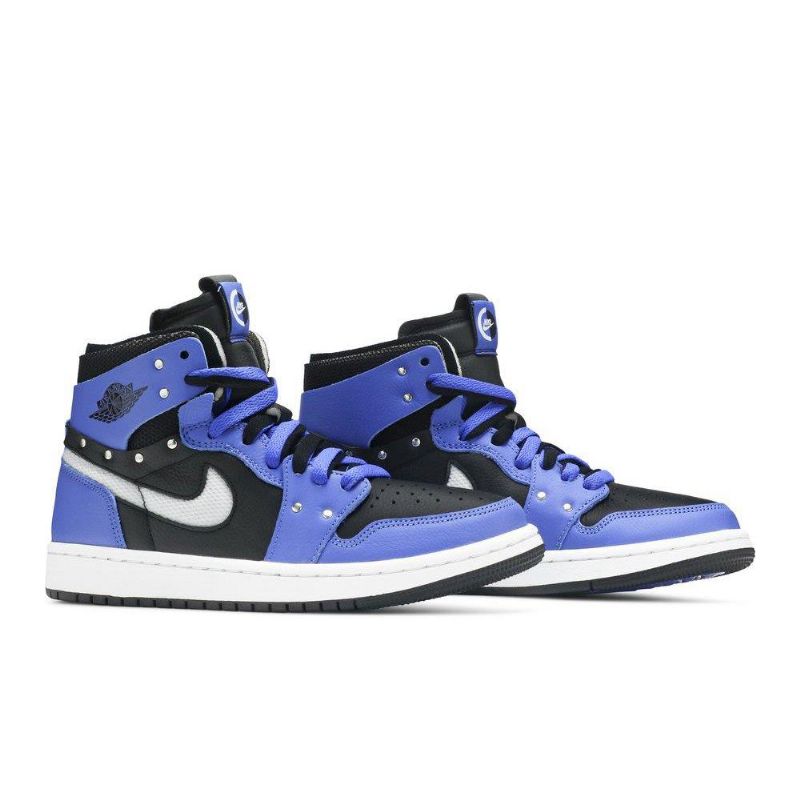 Dámské Boty Air Jordan 1 Zoom Comfort Se Modrá Černá Bílá