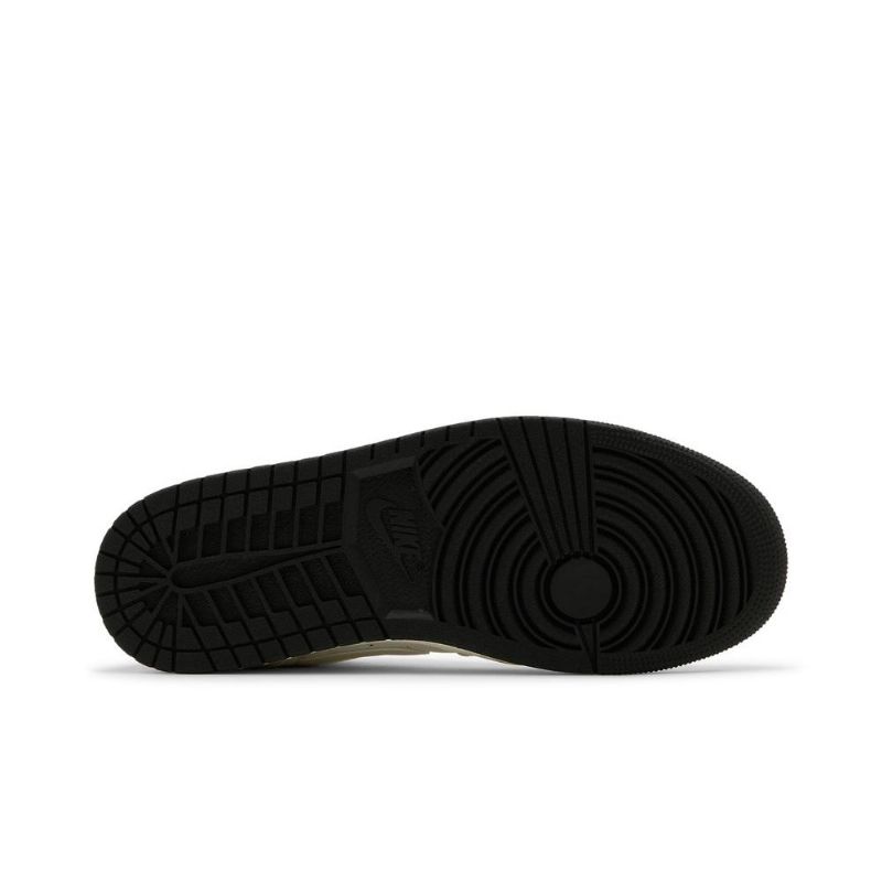 Nízké Bílé Černé Pánské Boty Air Jordan 1