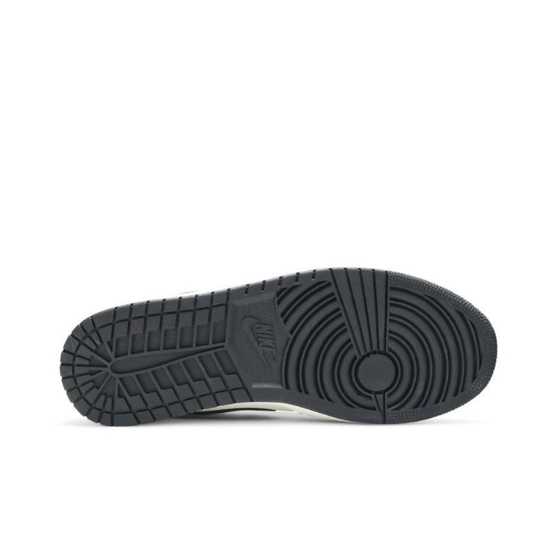 Nízké Bílé Černé Pánské Boty Air Jordan 1
