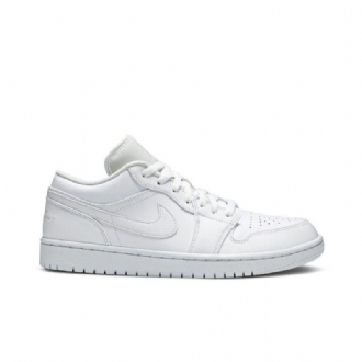 Nízké Bílé Dámské Boty Air Jordan 1