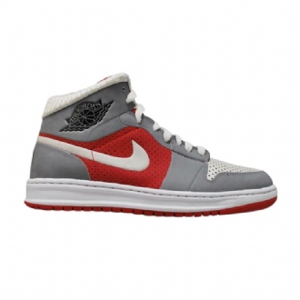 Pánské Boty Air Jordan 1 Alpha Id Šedá Červená Bílá