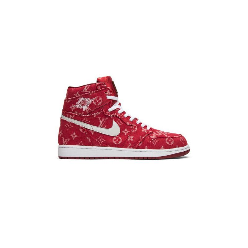 Pánské Boty Air Jordan 1 Červené Ribbon Recon Retro High Bílý