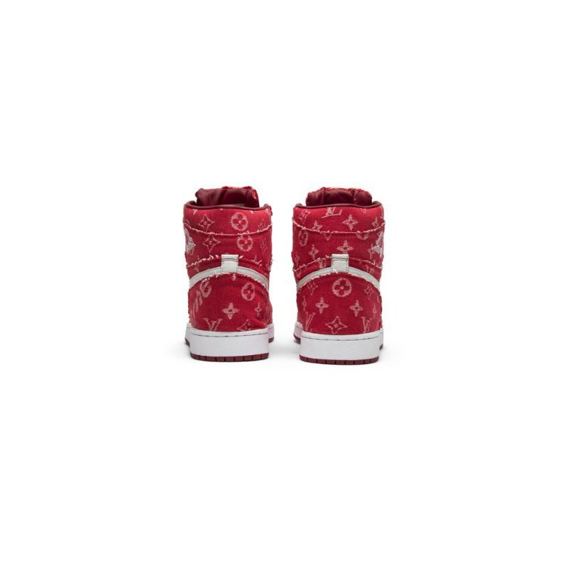 Pánské Boty Air Jordan 1 Červené Ribbon Recon Retro High Bílý