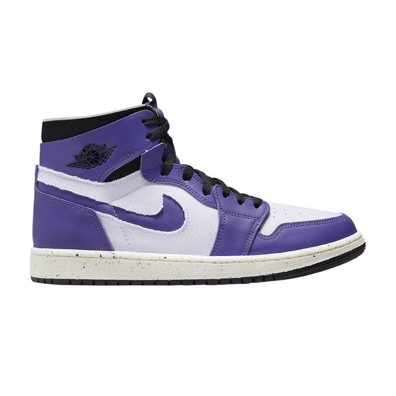 Pánské Boty Air Jordan 1 Comfort Bílý Nachový Černá S Vysokým Zoomem