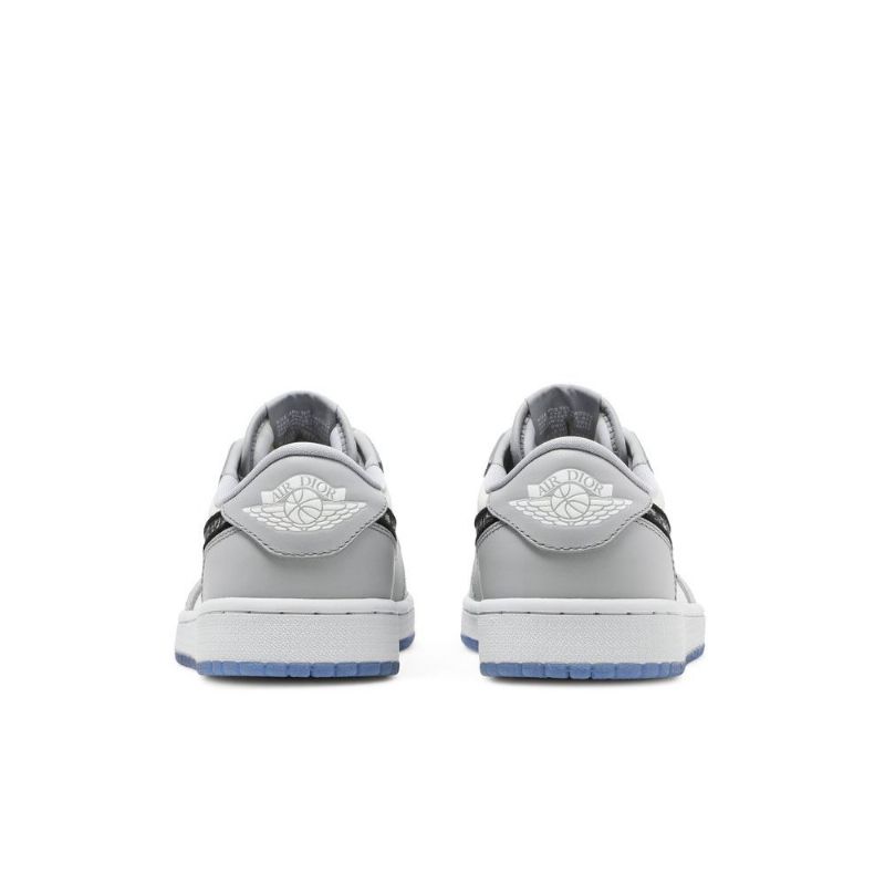 Pánské Boty Air Jordan 1 Dior Low Šedá Bílý Černá