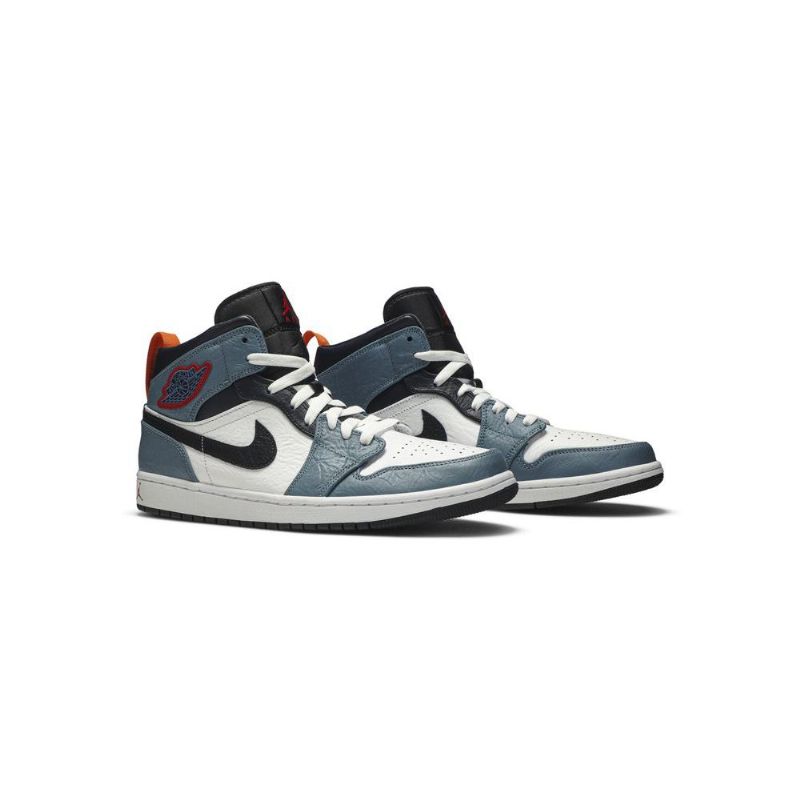 Pánské Boty Air Jordan 1 Facetasm Mid Bílý Modrý Černá
