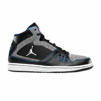 Pánské Boty Air Jordan 1 Flight Černá Modrá Šedá Bílá
