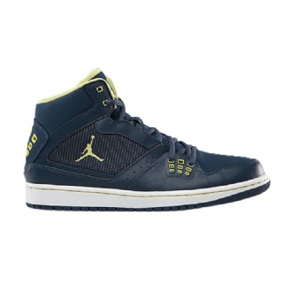 Pánské Boty Air Jordan 1 Flight Modrý Žluté Bílé