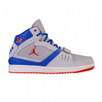 Pánské Boty Air Jordan 1 Flight Strap Pe Šedá Modrá Červená