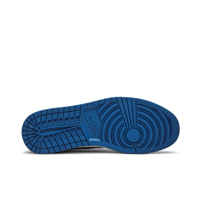 Pánské Boty Air Jordan 1 Fragment Design Travis Scott Retro Nízká Modrá Bílá Černá Béžová