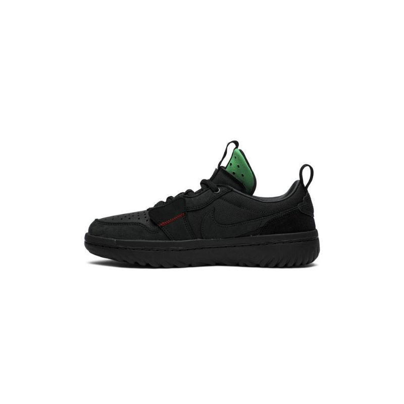 Pánské Boty Air Jordan 1 Ghetto Gastro Low React Černá Červené Zelená
