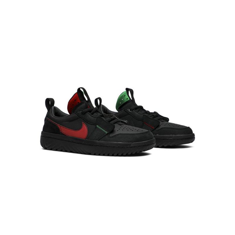 Pánské Boty Air Jordan 1 Ghetto Gastro Low React Černá Červené Zelená