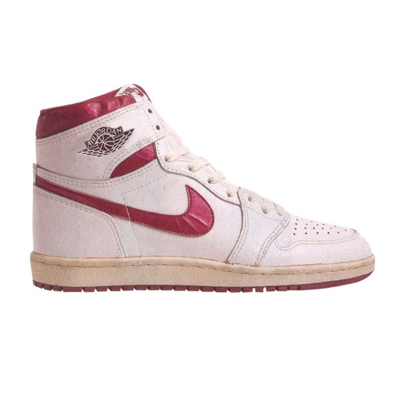 Pánské Boty Air Jordan 1 High Bílý Bordeaux