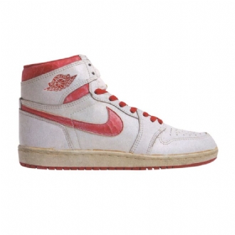 Pánské Boty Air Jordan 1 High Bílý Červené