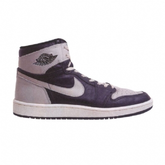 Pánské Boty Air Jordan 1 High Černá Šedá