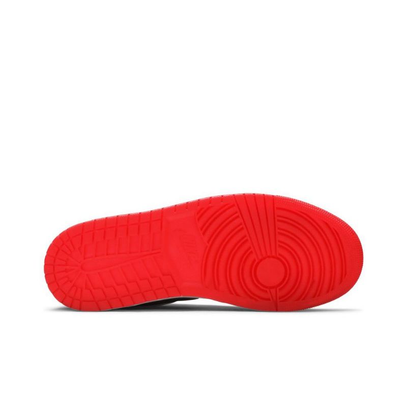 Pánské Boty Air Jordan 1 Low Bílý Černá Červené