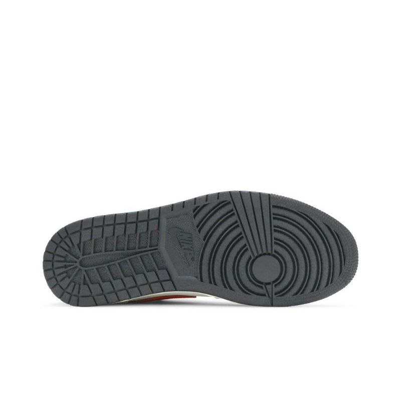 Pánské Boty Air Jordan 1 Low Bílý Červené