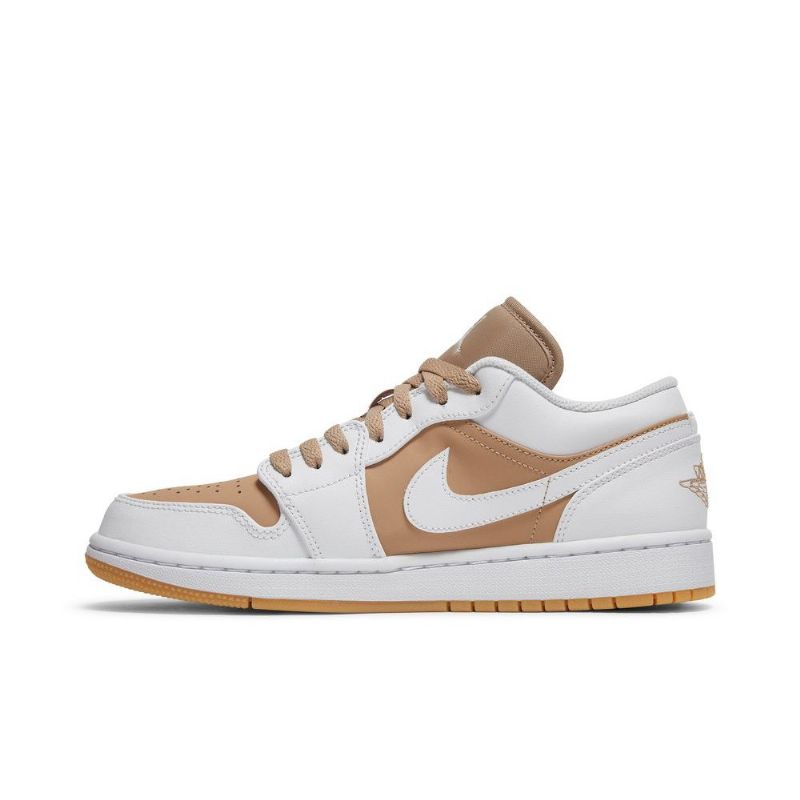 Pánské Boty Air Jordan 1 Low Bílý Hnědý