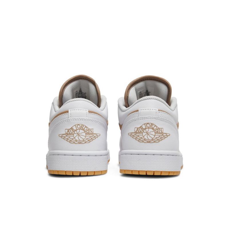 Pánské Boty Air Jordan 1 Low Bílý Hnědý