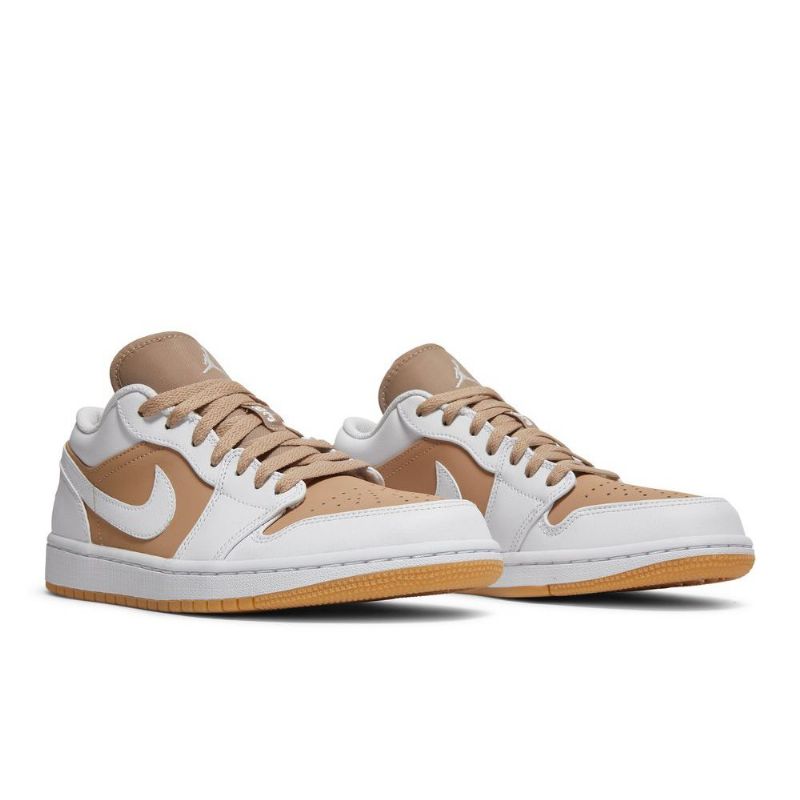 Pánské Boty Air Jordan 1 Low Bílý Hnědý