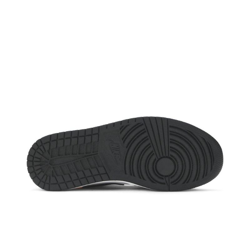 Pánské Boty Air Jordan 1 Low Bílý Modrá Oranžová Černá