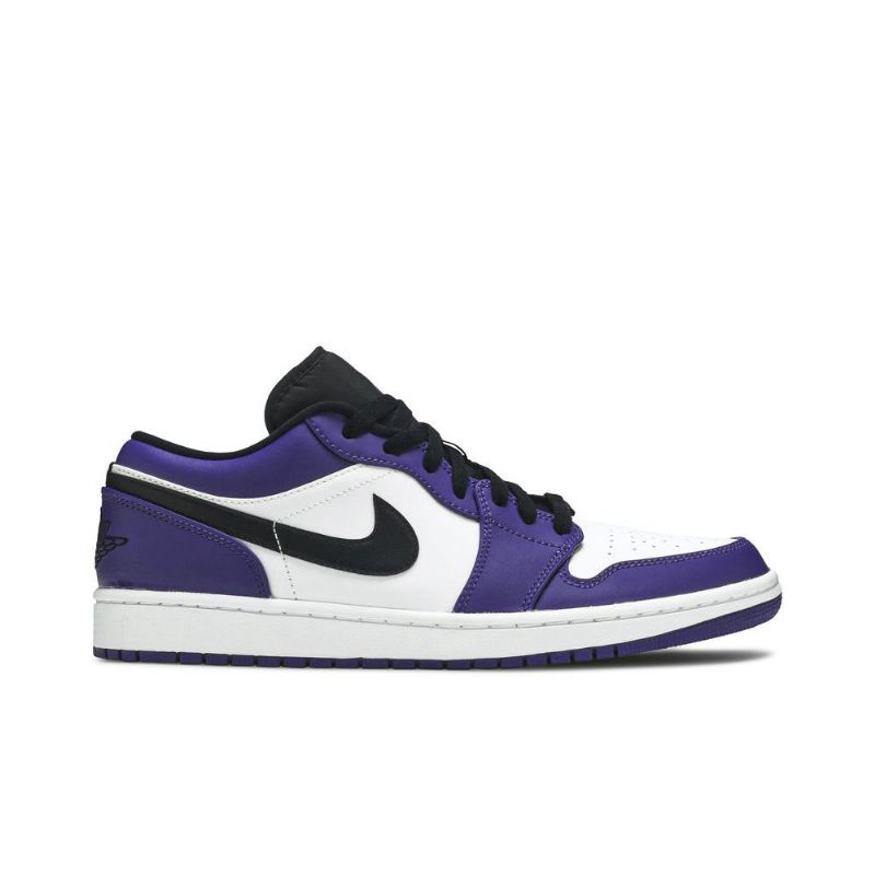 Pánské Boty Air Jordan 1 Low Bílý Nachový Černá
