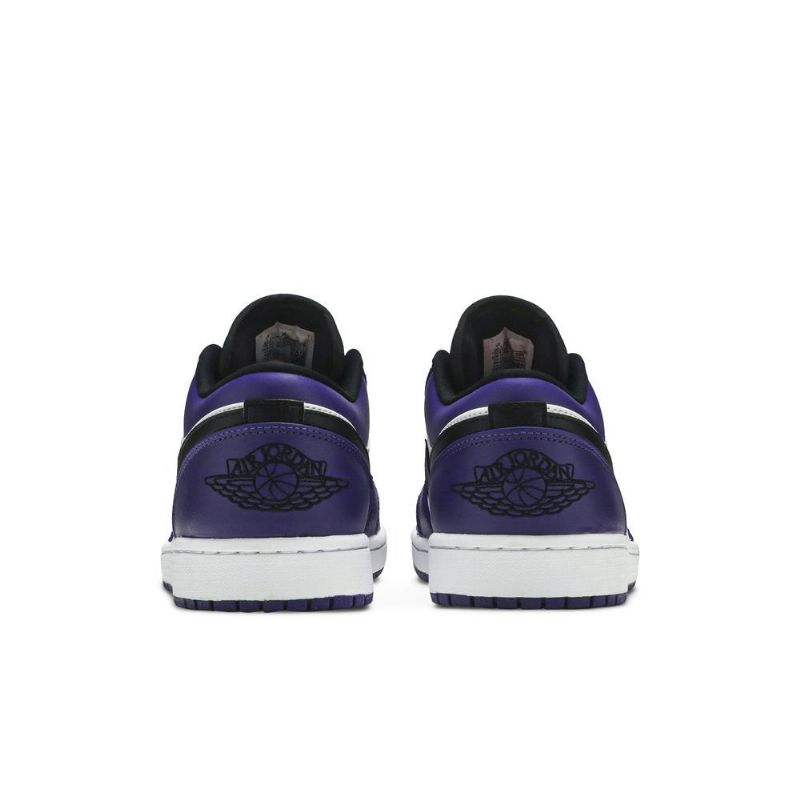 Pánské Boty Air Jordan 1 Low Bílý Nachový Černá