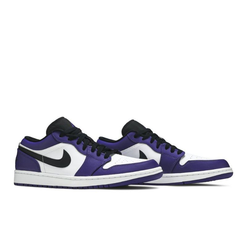 Pánské Boty Air Jordan 1 Low Bílý Nachový Černá