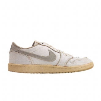 Pánské Boty Air Jordan 1 Low Bílý Šedá