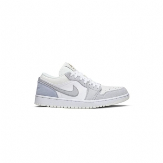 Pánské Boty Air Jordan 1 Low Bílý Šedá