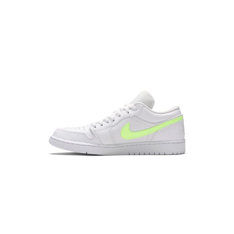 Pánské Boty Air Jordan 1 Low Bílý Vícebarevná