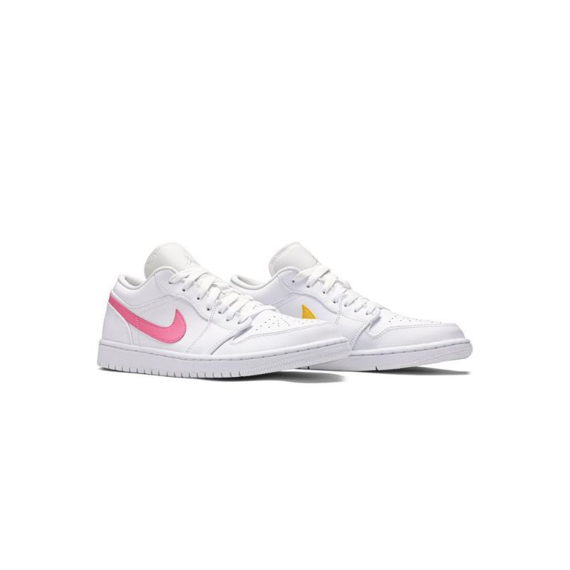 Pánské Boty Air Jordan 1 Low Bílý Vícebarevná