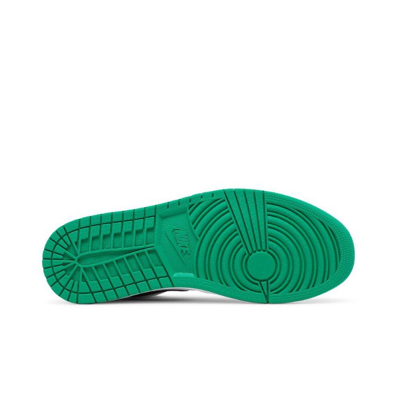 Pánské Boty Air Jordan 1 Low Bílý Zelená Černá