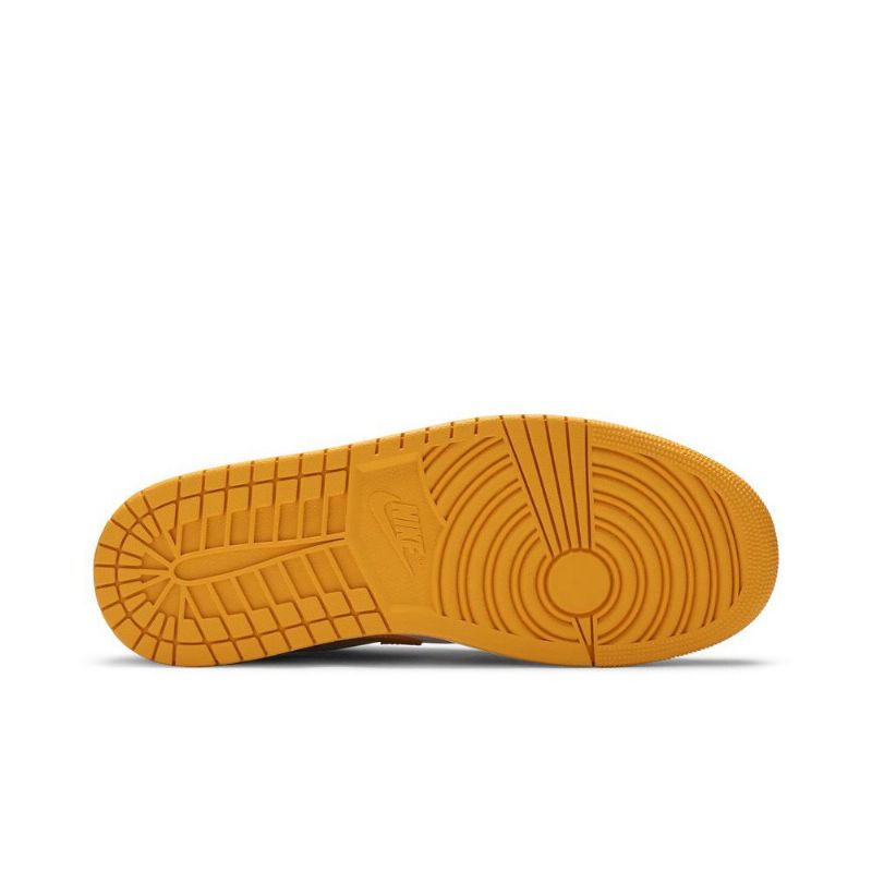 Pánské Boty Air Jordan 1 Low Bílý Zlatý