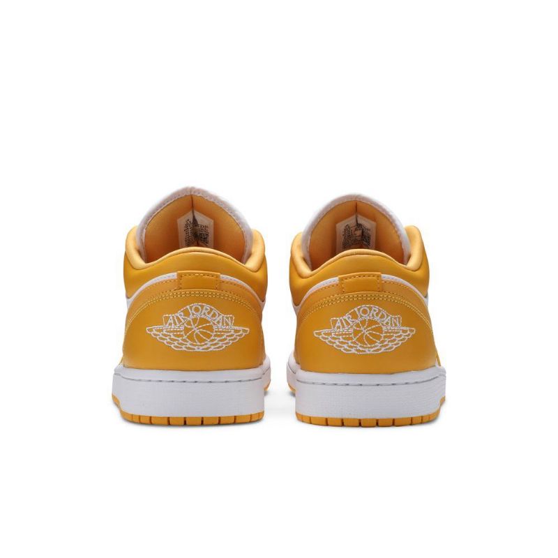 Pánské Boty Air Jordan 1 Low Bílý Zlatý