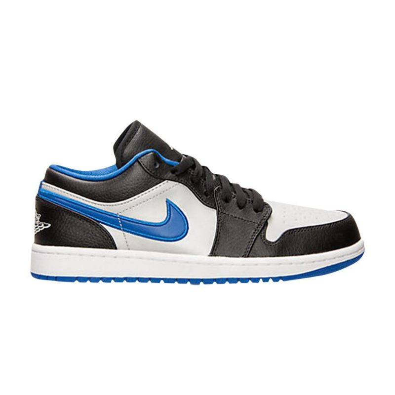 Pánské Boty Air Jordan 1 Low Černá Bílý Modrý
