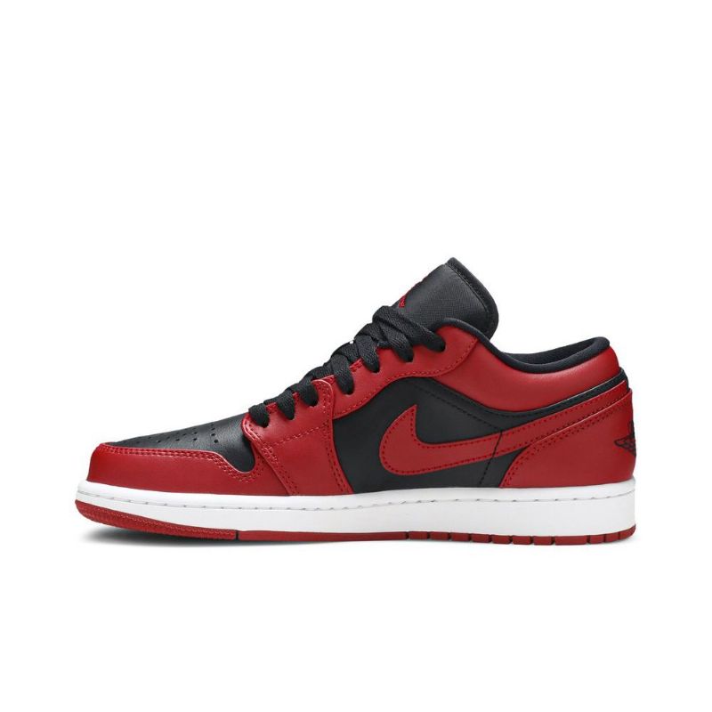 Pánské Boty Air Jordan 1 Low Černá Červené