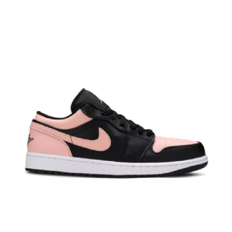 Pánské Boty Air Jordan 1 Low Černá Růžová Bílý