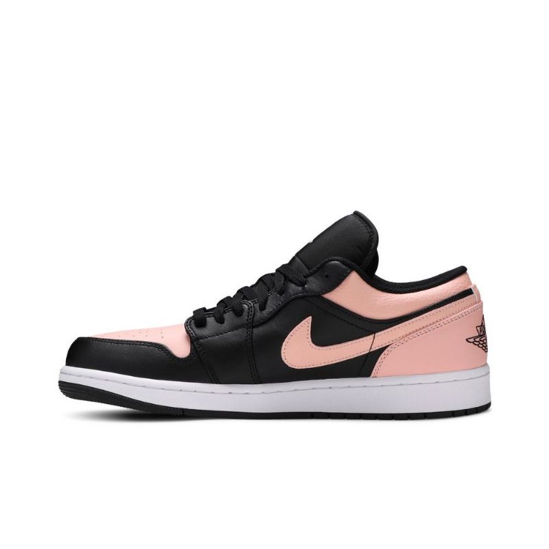 Pánské Boty Air Jordan 1 Low Černá Růžová Bílý
