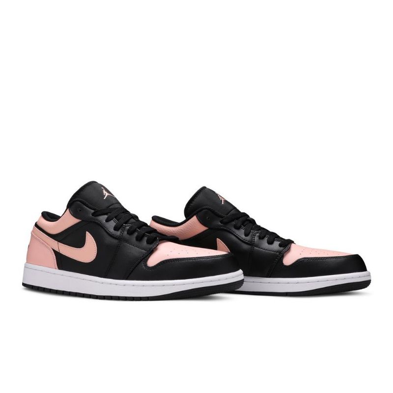 Pánské Boty Air Jordan 1 Low Černá Růžová Bílý