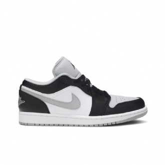 Pánské Boty Air Jordan 1 Low Černá Šedá Bílý