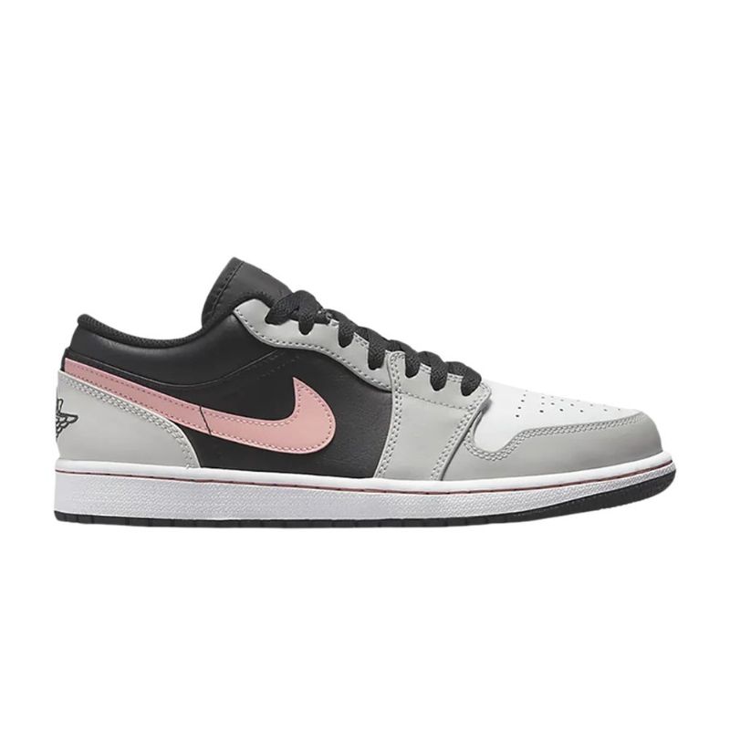 Pánské Boty Air Jordan 1 Low Černá Šedá Bílý Růžová