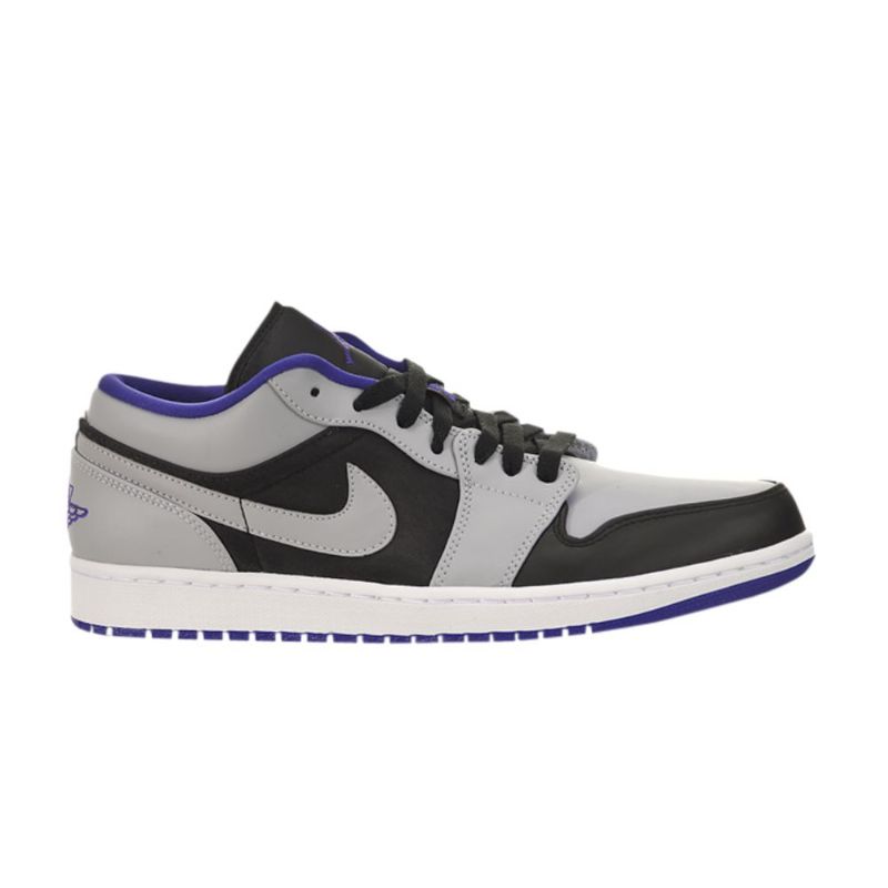 Pánské Boty Air Jordan 1 Low Černá Šedá Modrý